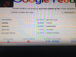 Anyway here's answer the google feud questions not people or the other ones, questions. Problems With Fictional Characters Random More Google Feud Cheat Codes For Nes Wattpad