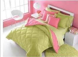 Long fabulouslyhomemade 5 out of 5 stars (2,134) $ 10.00. Bright Lime Green Bedding Comforters And Bedroom Ideas Green Bedding Pink Comforter Bedroom Green