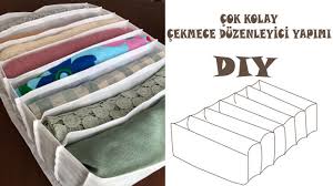Her zaman olduğu gibi ilk işimiz dolapta yer alan gereksiz ve tarihi geçmiş ürünlerin atılması. Pratik Cekmece Duzenleyici Organizer Nasil Dikilir Medium Boy Youtube