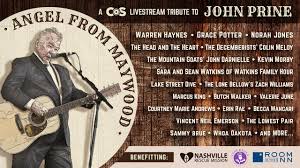 When the owner of a chicago folk club asked the mailman who'd come into open mic night if he'd like to come back and play on his own set. Cos Announces John Prine Livestream Stream Tribute With Warren Haynes Grace Potter Norah Jones Red Light Management