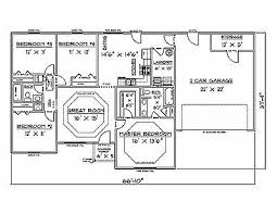 It's key to think big when you're planning how to use your 1,500 square feet! House Plans For 1500 Sq Ft 4 Bedroom House 60 00 Picclick