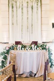 Sweetheart Table Bride Groom Table Decoration Bride Groom Table Sweetheart Table Wedding