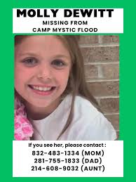Missing children posters in Texas flood