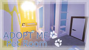 Cute Pet Room Adopt Me Speedbuild Youtube Animal Room Cute Room Ideas Adoption