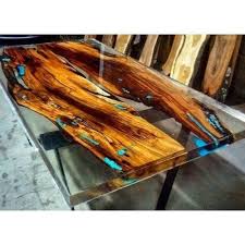 Wood And Epoxy Resin Rectangular Epoxy Clear River Conference Table Epoxy Resin Wood Epoxy Resin Table Resin Table