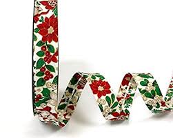 Download Christmas Bias Binding Holly Poinsettia White Fany PSD Mockup Templates