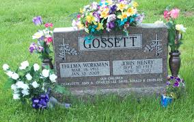 Thelma Flora Workman Gossett (1911-2009)