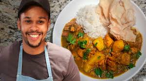 Easy chicken curry made with roasted spices and coconut milk for side dish of chappathi. Easy Jamaican Chicken Curry Recipe