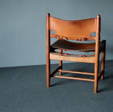 The Spanish Dining Chair By Borge Mogensen I Fredericia Furniture Leather Dining Chairs Retro Dining Chairs Comfortable Dining Chairs