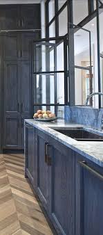 Blue Stained Cabinets Kitchen Trends Kitchen Design Kitchen Colors