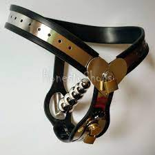 2022 New Stainless Steel Female Chastity Belt Anal Plug Constraint Fetish  Device | eBay
