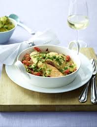 Gratin Von Edelfischen Auf Paprika Porree Gemuse Rezept Lecker Rezepte Gratin Rezept Lecker