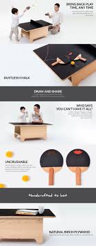 Table Tennis Table Multifunctional Coffee Table Ping Pong Table Ping Pong Play Table
