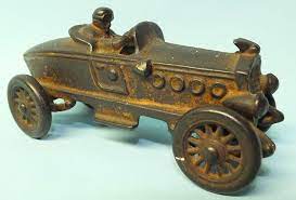 1930s Cast Iron Toy Racer Antique Toys Old Toys Tin Toys