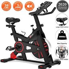 Best Seller Trya Spin Bike Belt Drive Indoor Cycling Bike Stationary Ipad Mount 35 Lbs Flywheel Workout Bike Home Cardio Gym Comfortable Seat Cushion Onlin In 2020 Indoor Cycling Bike Biking