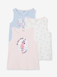 Maybe you would like to learn more about one of these? Pack Of 3 Sleeveless Tops With Iridescent Details For Girls Light Pink Girls