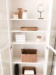 Check out selection of the top 10 best curio cabinets for your home. Bathroom Curio Cabinet Shelf Styling Tips Hailey S Hacienda