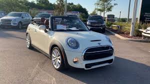 Test drive this new white silver metallic 2022 mini cooper s convertible with a 2.0 l gas engine for sale at mini of fort myers in fort myers. 2016 Mini Cooper S Convertible Pepper White Youtube