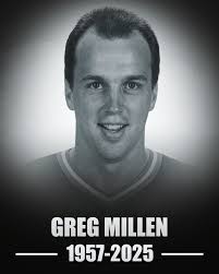 Former NHL goaltender and analyst Greg Millen has sadly passed away at the  age of 67. (HT @nhlalumniassociation)