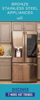 Complete your kitchen with our selection of quality kitchen appliances and accessories from the best brands! Bronze Stainless Steel Appliances Are Just One Of This Year S Hot Appliance Trends Appliances Are Remodel Kitchen Appliances Copper Kitchen Appliances Design