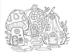 Free fairy house coloring pages. Fairy Merry Christmas Day13 Fairy Coloring Pages Coloring Books House Colouring Pages