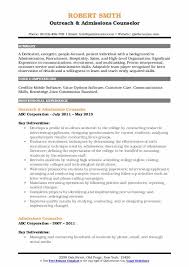 admissions counselor resume samples