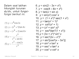 Titik c titik stasioner belok koord. Modul V Turunan Fungsi Ppt Download