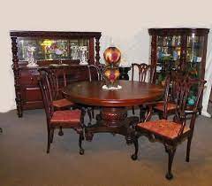 19th century victorian flame mahogany dining table and 14 chairs. Dining Sets Antique Mahogany Dining Set Vatican