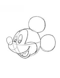 Mickey Mouse Zeichnen Lernen Schritt Für Schritt Tutorial