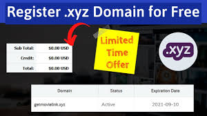 Register Xyz Domain For 1 Year Cheap Free Domain Registration Youtube