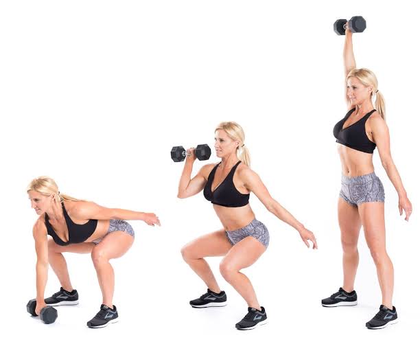 Alternating Dumbbell Snatch: How to do Single Arm DB Snatch for Women