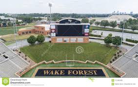 Bb T Field At Wake Forest University Editorial Photo Image