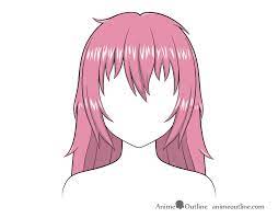 Always remember that hair has volume and that it has a shape. How To Shade Anime Hair Step By Step Animeoutline