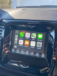 Unfortunately uconnect 4 systems do not offer wireless apple carplay or android auto. Is There A Way To Get Carplay To Take Up The Full Screen This Is A Jeep Compass 2020 Not Sure Why It Has The Orange Border Around It Carplay