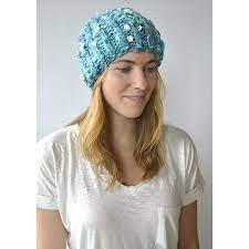 Knitters extras free knitting patterns. Knit Collage Daisy Chain Or Swirl Ribby Slouch Beanie Kit Hats And Gloves Kits At Jimmy Beans Wool
