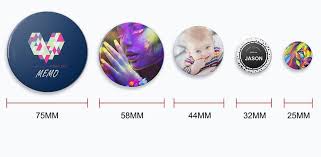 Badges scale to match the size of the immediate parent element by using relative font sizing and em units. Button Badge Maker Murah Free Button Badge Design Malaysia