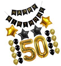Check spelling or type a new query. Katchon Gold 50th Birthday Decorations Kit Large Pack Of 26 Number 5 And For Sale Online Ebay