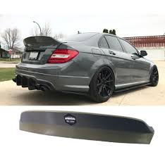 Rear Spoiler Ducktail Mercedes W204 C63amg Ebay Motors Parts Accessories Car Truck Parts Ebay Mercedes Benz C63 Mercedes Benz Amg Mercedes C63 Amg