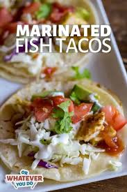 Combine fish marinade ingredients in a ziplock bag. Marinated Fish Tacos Easy Fresh Fish Taco Recipe