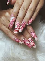 Mother Of All Dragons By Jenny At Lavish Nails In Totowa Nj Jenny Nails2512 Dragon Nails Swag Nails Pretty Acrylic Nails
