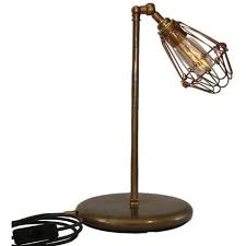 5 out of 5 stars (109) $ 99.00 free shipping Aged Brass Metal Table Lamp Or Desk Light With Adjustable Cage Shade