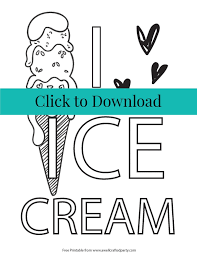 The holiday started in the united states in 1984 and technically was only made official for the year of 1984, but since then the holiday has still be celebrated. Diy Ice Cream Party Free Printables A Well Crafted Party