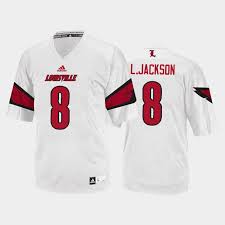 Lamar jackson isn't the only uofl football star. Men S Lamar Jackson Jersey Louisville Cardinals White College Football