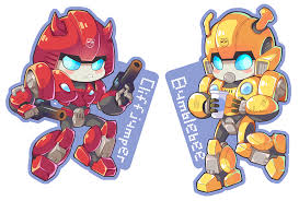 Cliffjumper And Bumblebee Transformers Artwork Transformers Drawing Transformers Funny