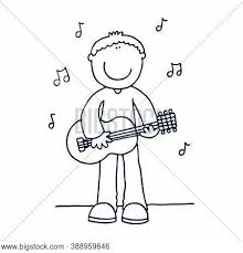 Shop the latest cartoon guitar player deals on aliexpress. Boy Guitar Player Vector Photo Free Trial Bigstock