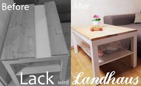 Ich Habe Aus Meinem Ikea Tisch Lack Durch Wenige Veranderungen Einen Landhaus Tisch Gemacht Das Schaffen Auch Teenage Ikea Table Ikea Diy Living Room Diy