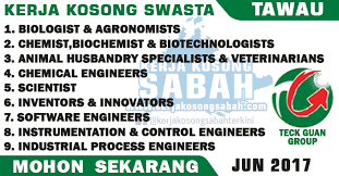 Senarai kerjaya pilihan negeri johor, kedah, kelantan, melaka, negeri sembilan, pahang, perak, perlis, pulau pinang, sabah, sarawak, selangor & terengganu. Kerja Kosong Swasta Sabah Jun 2017 Pelbagai Jawatan Tawau Jawatan Kosong Terkini Negeri Sabah