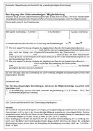 Bestätigung über sachzuwendung / steuerbegünstigte einrichtung / verein. Https Www Abmeyer Siebel De Fileadmin Daten Pdf 2015 Folien 20zum 20bfs Seminar 20spendenrecht 202015 Pdf
