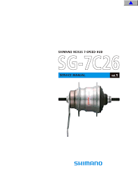 Service Manual Shimano Nexus 7 Speed Hub