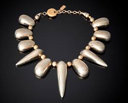 Lot - A vintage Yves Saint Laurent YSL runway necklace